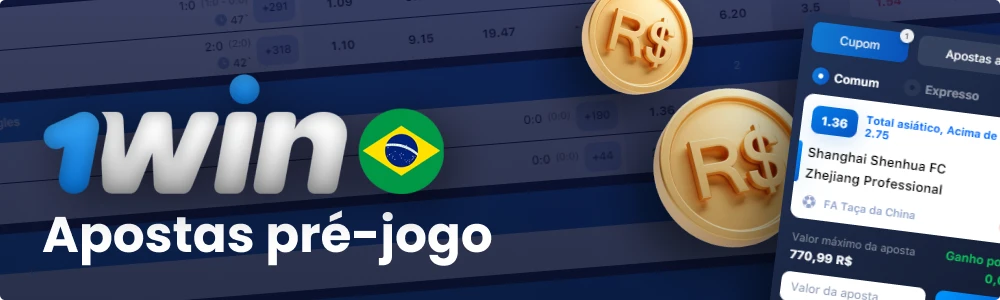 1win Brasil Apostas antecipadas