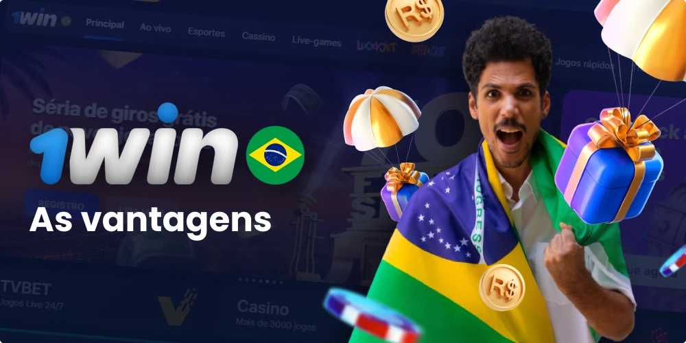 Benefícios da 1win Brasil