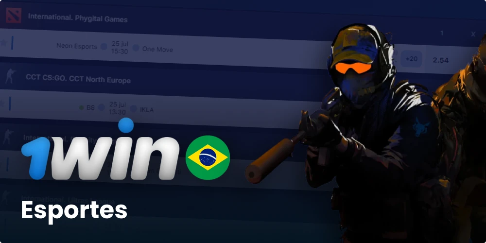 Apostas em Esportes 1win Brasil