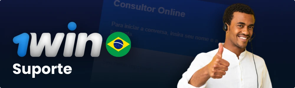 Suporte da 1win Brasil