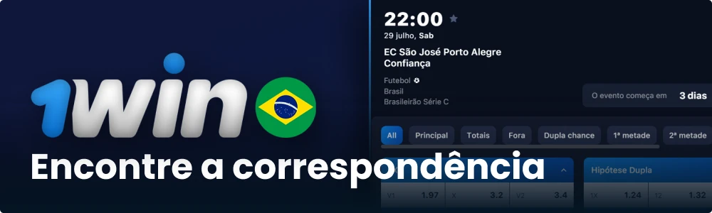Encontrar um par no 1win Brasil