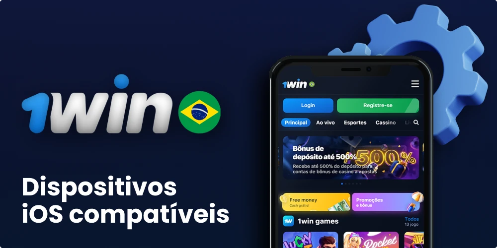 Dispositivos iOS compatíveis com 1win
