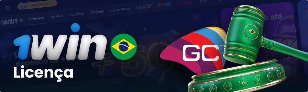 Licença de Curaçao 1win Brasil