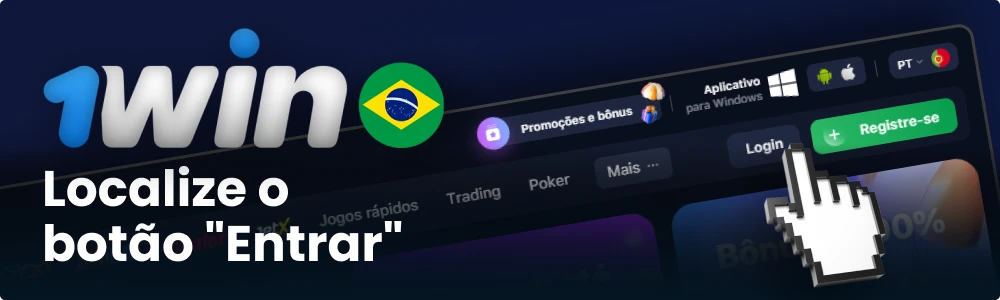 Clicar no botão Login