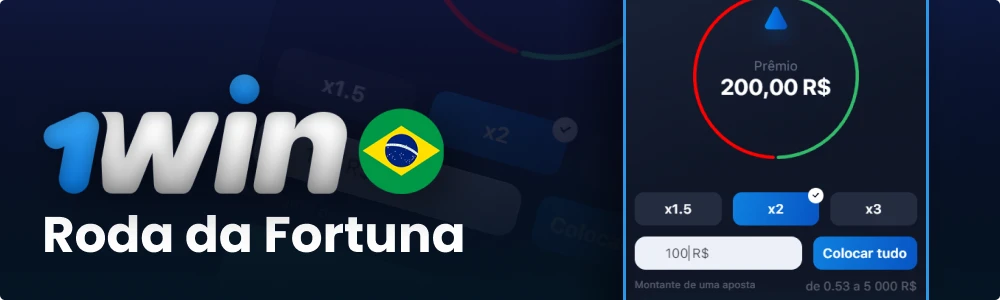 Roda da Fortuna 1win Brasil