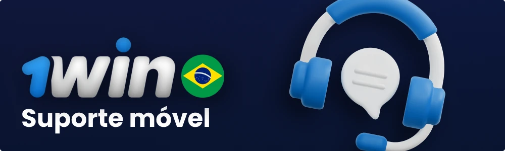 Suporte para dispositivos móveis em 1win