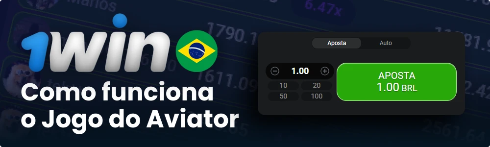 Princípio do jogo 1win Aviator