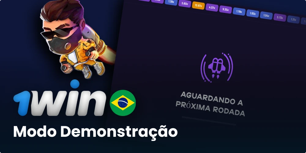 Modo de demonstração do LuckyJet no 1win