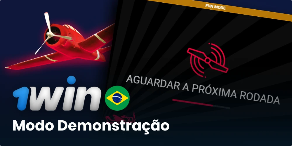 Modo de demonstração do Aviator no 1win
