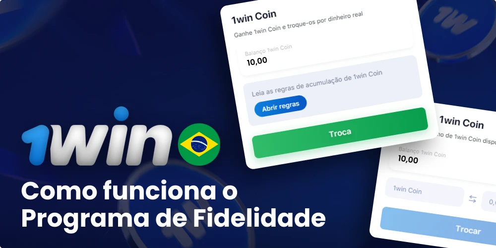 Princípio de operação do programa de fidelidade 1win