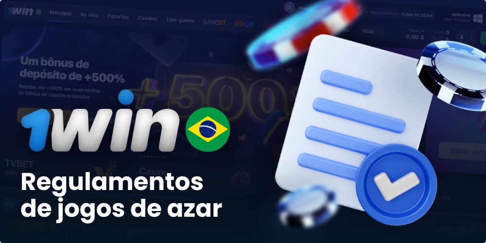 Regulamento de jogos de azar no 1win